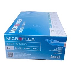 MICROFLEX 92-134 | Versatile Nitrile EXAM GLOVES XL (Box of 100)