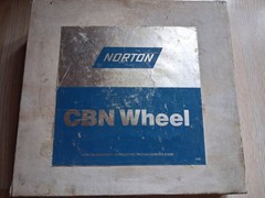 NORTON CBN 1A1 Wheel CB120-TB99-1/8 7 X 1/4 X 1-1/4″ 120 Grit Max RPM 5185