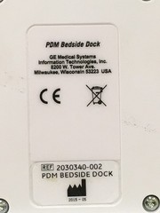 PDM Healthcare Bedside Dock 2030340-002 No Cable FREE SHIPPING, QTY AVAILABLE
