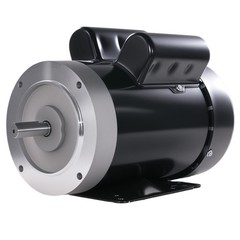 1.5HP Electric Motor 3450 RPM, AC 115V/230V, 56 Frame, Air Compressor Motor