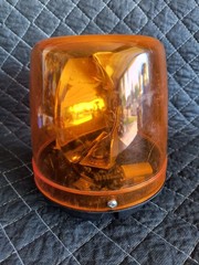 Public Safety Equipment Inc Amber Model 550 12 Volt DC Rotator Beacon