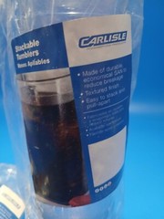 Carlisle 55268107 Stackable 8 Oz. Clear Tumbler – QTY 12