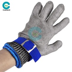 Stainless Steel Mesh Protective Glove Knife Cut Resistant Chain Mail Work Safety