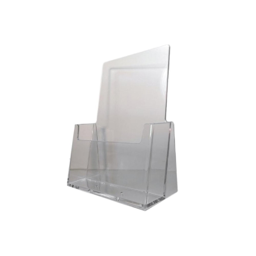 Clear Acrylic 6″ x 9″ Countertop Bi-Fold Brochure Holder