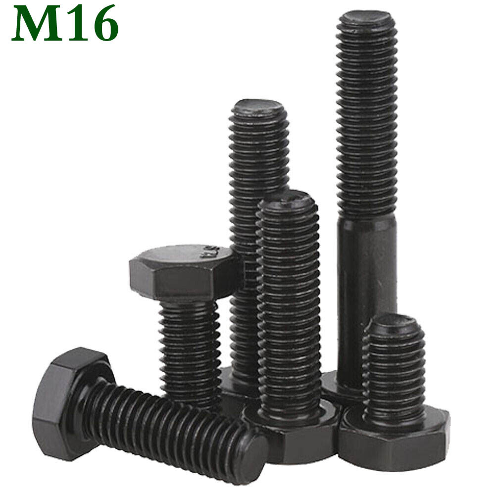 M16 – 2.0 Grade 12.9 Alloy Steel Hex Head Bolts Hexagon Head Cap Screws DIN 933