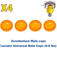 US Dental Locator Overdenture 0.8lbs Soft Retentive Caps Insert Extraction Tool