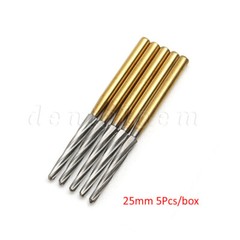 5Pcs Dental Endo-Z Titanium Tungsten Carbide High Speed Cutting Burs FG 1.60mm