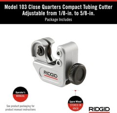 Close Quarters Compact Cutter for Copper & Aluminum