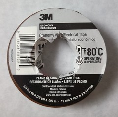 3M 1400C TAPE VINYL 3/4 IN X 60FT ELECTRICAL 17 YELLOW & 4 BROWN – Lot of 21
