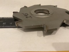 Refurbished 4″ X .245″ X 1″ Carbide Tipped Straight Side Cutter, 8 Tooth