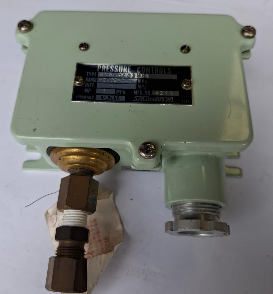 Saginomiya ANS-C103WGQ Pressure Control Switch -0.2–0.3MPa Max 1MPa