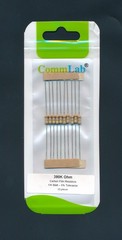 10 pcs Carbon Film 1/4 watt 5% resistors 1/4W . You pick Value 0.47-470K Ohms