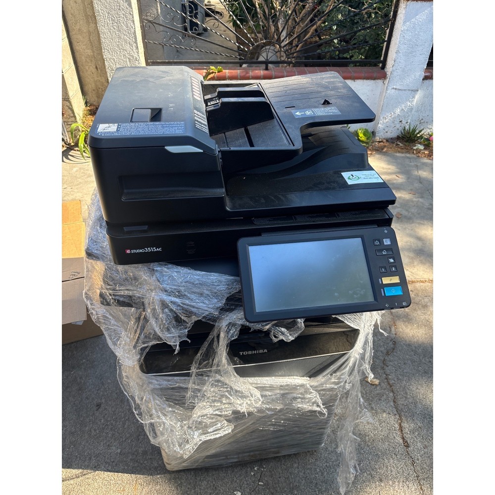 Toshiba e-STUDIO 3515AC Multifunction Color Laser Printer Copier Scanner Black