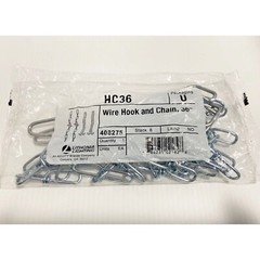 Lithonia HC36 Wire Hook & 36″ Chain New Free Shipping