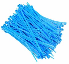 Fluorescent Self Locking Zip Tie Nylon Cord Wrap Weather Resistant Wire Cable