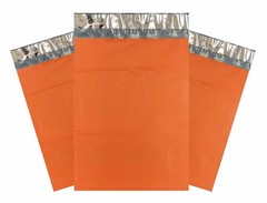 1-1,000 Colored Poly Mailers RED GREEN PINK BLUE BLACK ORANGE YELLOW PURPLE BAGS