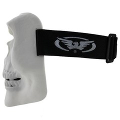 Global Vision Skull Mask Motorcycle Riding Goggles Full Face Mask w/ Smoke Lens