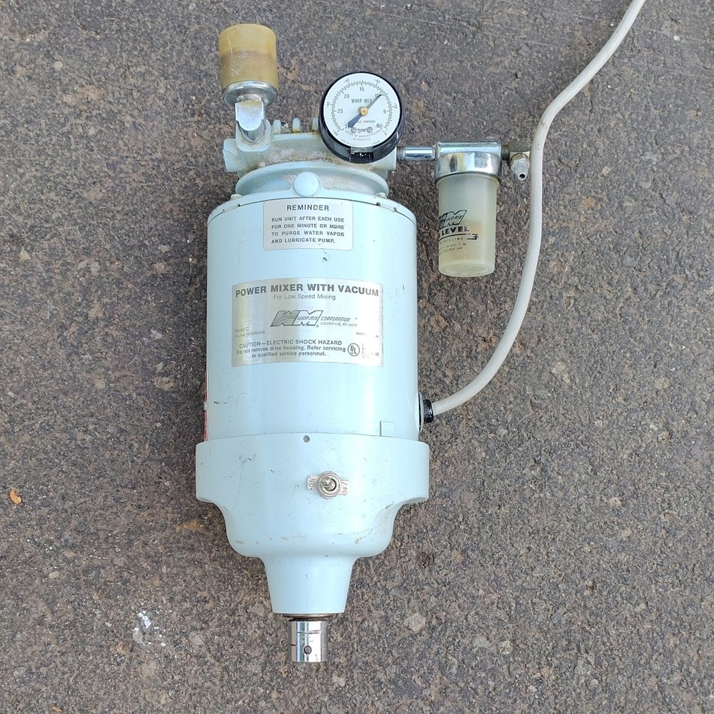 Whip Mix Model C Power Mixer with Vacuum for Low Speed Dental Lab Mixing