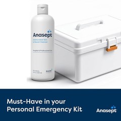 Anasept Skin and Wound Cleanser, 15 oz. Bottle with Dispensing Cap