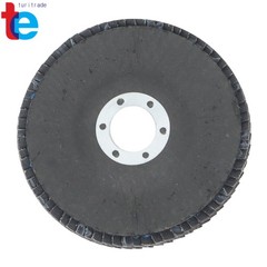60 Grit Premium Zirconia Grinding Flap Disc 10Pcs 4-1/2″ X 7/8″ Flap Disc Grey