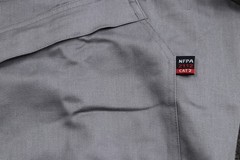 Pro Frac Flame Gear Cat2 FR Coveralls Men’s 2XL Tall (48×36) Gray Long-sleeve
