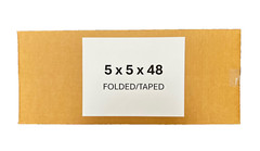 5″ x 5″ x 48″ CARDBOARD BOX – 200 lb – SINGLE BOX – TALL