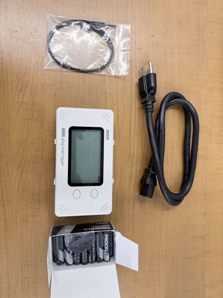 READ Onset HOBO UX120-018 HOBO Plug Load Data Logger-Cables included