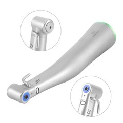 Dental Surgical LED Fiber Optic Implant Handpiece 20:1 Reduction Contra Angle