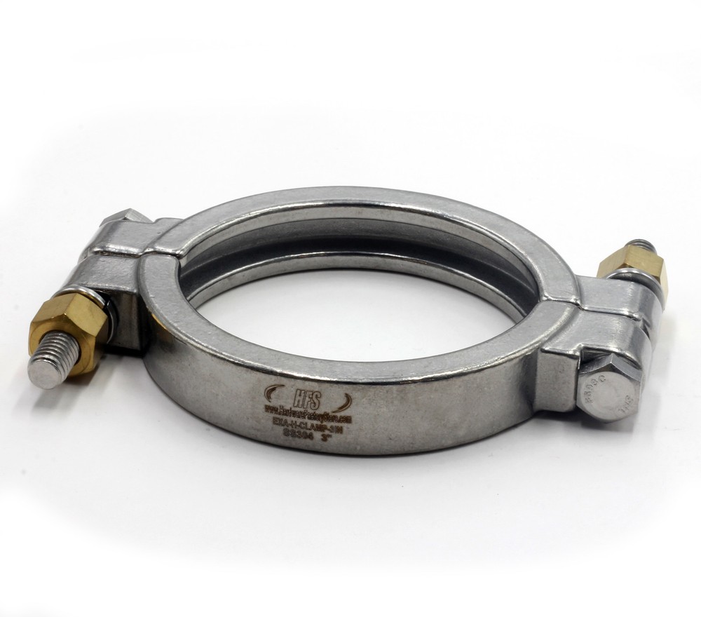 HFS (R) 3″ High Pressure Tri Clamp Clover Sanitary Clamp for Tri Clamp Fitting