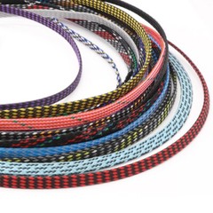 4/8/12MM Braided Soft PP Cotton Yarn + PET Expandable Sleeving Cable Wire Sheath