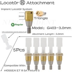 Implant Locat0r System Abutment 1-7.0mm GH For HIOSSEN ET III SA Ø3.7 Standard