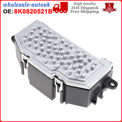 8K0820521B Heater Blower Motor Fan Resistor For A4 8K2 8KH 8K5 B8 A5 8T3 8F7 8TA