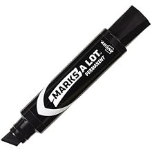 Avery Permanent Markers, Regular Desk-Style Size, Chisel Tip, Water and Wear