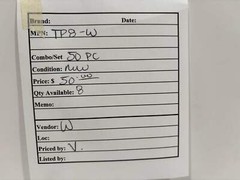 New 50PC Legrand TP8-W 1-Gang Nylon Wall Plate, Duplex Receptacle