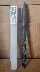 CHICAGO-LATROBE 53139 Black Oxide 39/64 Drill Bit #2 Morse Taper Shank HSS