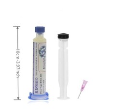Solder Flux Paste Syringe 10cc Kit includes 60/40 Solder and Desoldering Wick
