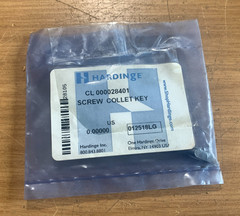 Hardinge CL Collet Key Screw New Surplus CL 000028401