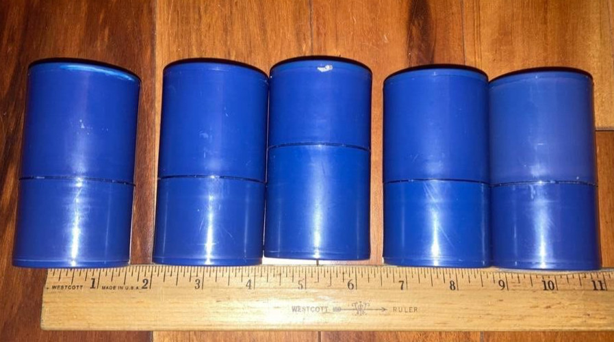 20 LEAD VIAL PIG – Lead Lined Material Storage/Shipping Container – USED