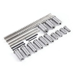 22pcs Keyway Broach Kit Metric Size Set HSS CNC Metalworking Tool
