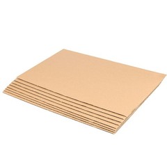50 PCS 11×17 Inch Corrugated Cardboard Sheets 1/8 Thick Chipboard Insert Pads