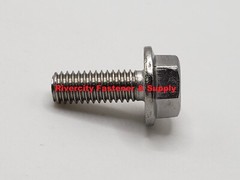 (10) M6-1.0×16 Flange Bolts 6mm x 16mm Stainless Steel Screws M6x1.0 x 16
