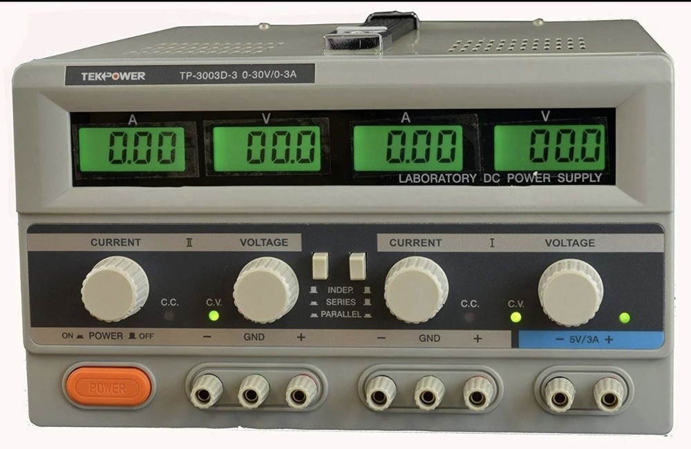 TekPower TP3003D-3 Digital Variable Triple Outputs Linear-Type DC Power Supply