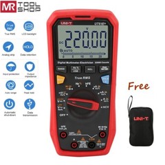 UNI-T UT61E+ True RMS Digital Multimeter AC DC LPF ACV NCV Cap Ohm Freq Test USB