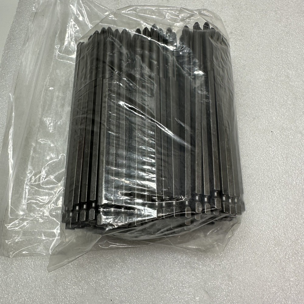New Lot of 10 Apex 492-C, #2 Phillips 1/4″ Hex Power Drive Bit, 6″ OAL