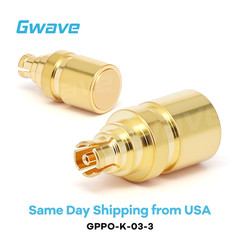 GPPO(Mini-SMP) Female RF Load Termination 40 GHz, 0.5 Watts, Gold Plated BeCu