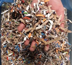 3lb Eco Packing Fill Recycled Shredded Cardboard Cushion for Shipping