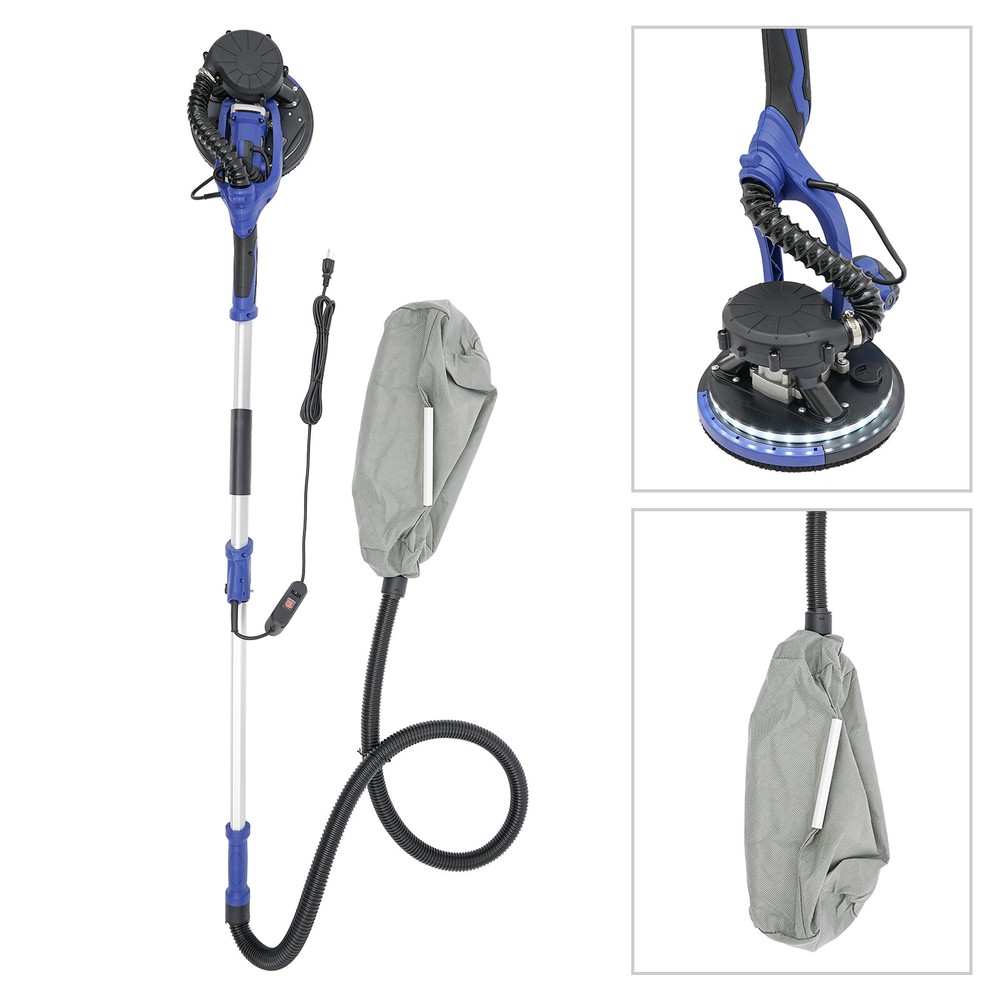 Electric Ceiling Wall Sander 800-1800RPM Variable Speed Drywall Sanding Machine