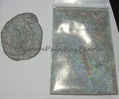 25g Silver Holographic Flakes .008″ Auto URETHANE BASE Lacquer Gloss