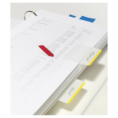 Post-it® Durable Tabs 686F-1BB, 2 in. x 1.5 in. (50.8 mm x 38 mm) Beige,Green