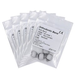 30×Dental Orthodontic Band Buccal Tube Roth .022 37# Non-convert U1/L1